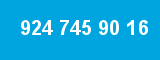 924 745 90 16 924 745 90 16